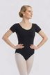 Damen Ballettanzug Ina mit kurzen Ärmeln