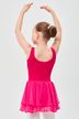 Ballet skirt "Elli" with elasticated waistband, two layers of chiffon, pink 2