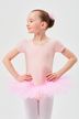 Ballet tutu "Alina" with short sleeves, light pink 1