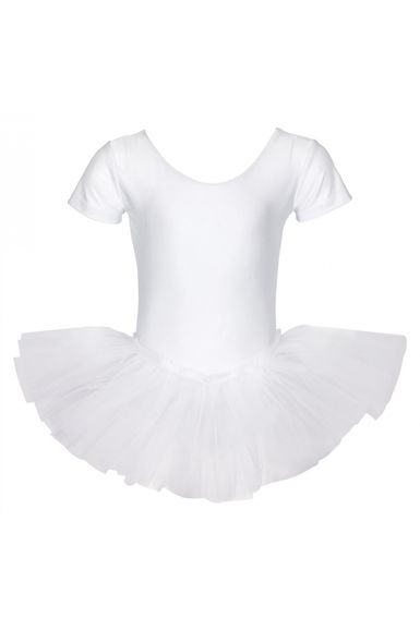 Tutu aus glänzendem Lycra Alina - tanzmuster ® Ballettkleid Mädchen Kurzarm Größe 92-170 Tutu aus glänzendem Lycra Alina - tanzmuster ® Ballettkleid Mädchen Kurzarm Größe 92-170