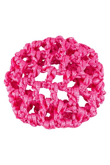 Ein pinkes Duttnetz für z.B. einen Ballett Dutt.