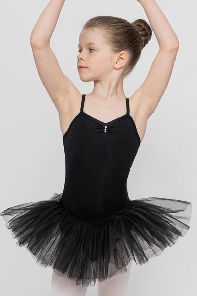 Ballett Träger Tutu "Kim", schwarz