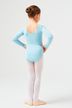 Long-sleeved ballet leotard "Lilly", light blue 4