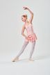ballet leotard "Sophie" with skirt, light pink 3