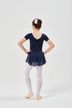 Kurzarm Ballett Trikot "Betty" mit Chiffon Rock, marineblau 7