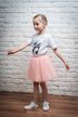 LITTLE BALLERINA" tulle skirt, rosé 3