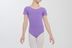 Ballettanzug "Sally" mit kurzem Arm, lavendel 4