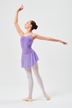 Strap ballet leotard "Maja" with chiffon skirt, lavender 3