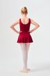 ballet leotard "Nora" with skirt, burgundy 4