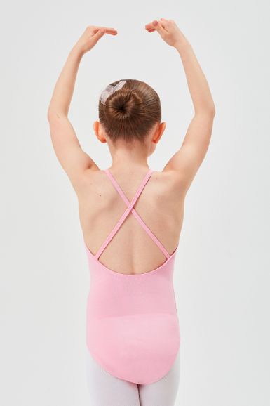 Ballettanzug "Leonie" mit Trägern, rosa