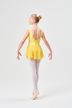 ballet leotard "Polly" with chiffon skirt, yellow 4