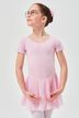 ballet leotard "Lucy" with chiffon skirt, pink 1