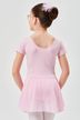 ballet leotard "Lucy" with chiffon skirt, pink 2