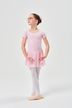 ballet leotard "Lucy" with chiffon skirt, pink 3