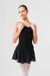 ballet leotard "Maggie" with chiffon skirt, black 1