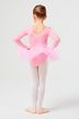 Ballet tutu "Alea" with long sleeves, pink 4