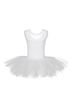 Ballett Tutu "Lottie", breite Träger mit Spitzeneinsatz, weiß 1