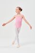ballet leotard "Emilia", wide straps with mesh insert, pink 3
