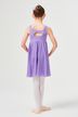 ballet leotard "Helena" with wide straps and chiffon skirt, lavender 4