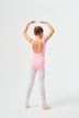 ballet leotard "Linda", sleeveless, low back, pink 4