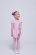 Children's ballet tights "Lena", pink-apricot 3