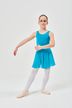 Slip-on ballet skirt "Eva", one layer of chiffon, petrol 3