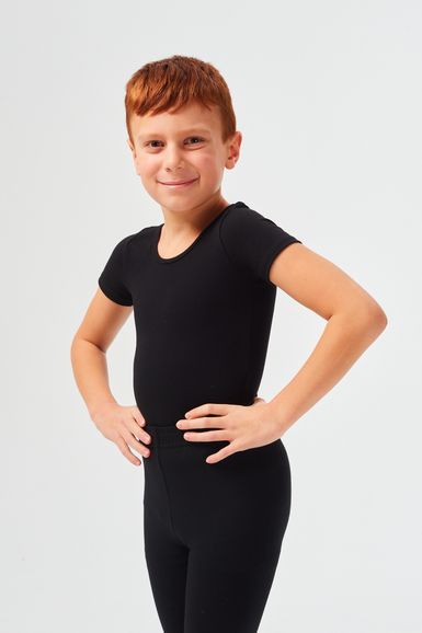 Ballet top Short-sleeved "Leo" for boys