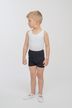 Ballett Top "Luke" ärmellos für Jungen, weiß 3