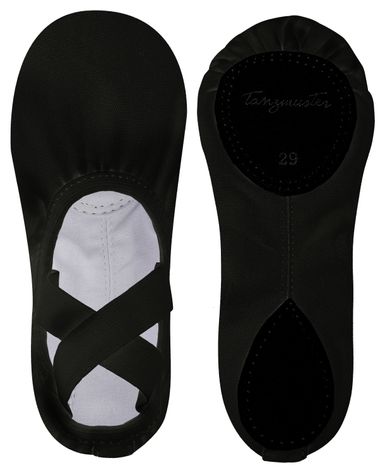 Zwei schwarze Ballerinas