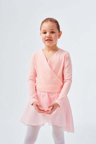 Ballett Wickeljacke "Mandy", ballett-rosa