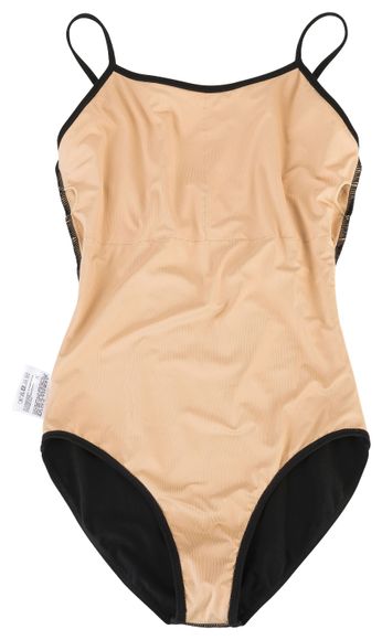 Tanzmuster Ballett Trikot Mit Spaghettiträgern - Elegantes Tanzoutfit Für Erwachsene