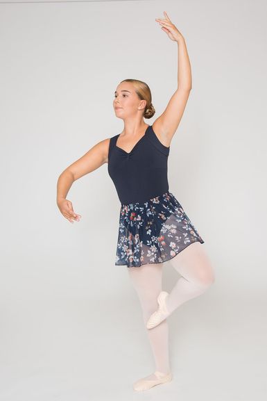 Mufeng Damen Chiffon Wickelrock - Ballettrock Mit Farbverlauf Für Tanz & Yoga
