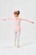 Long-sleeved ballet leotard "Lilly", ballet pink 4