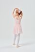 Ballettrock "Emily" in Wickeloptik mit Gummizug, ballett-rosa 4