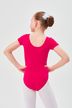 ballet leotard "Sally" with short sleeves, pink 2