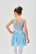 Elli" ballet skirt with elasticated waistband, two layers of chiffon, light blue 1