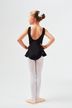 ballet leotard "Paula" with skirt, black 4