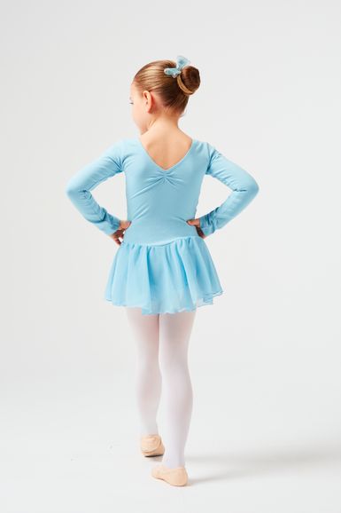 IEFiEL Damen Ballettkleid – Träger-Trikot Mit Chiffon Rock, In Weiß, Schwarz, Rot, Blau