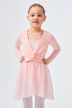 Ballet Long-sleeved top "Mia" with twist, ballet pink 8