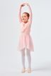 Ballet Long-sleeved top "Mia" with twist, ballet pink 10