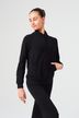 Ballet wrap jacket "Mandy", black 1