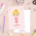 Postkarte Ballerina: 1. Position 2