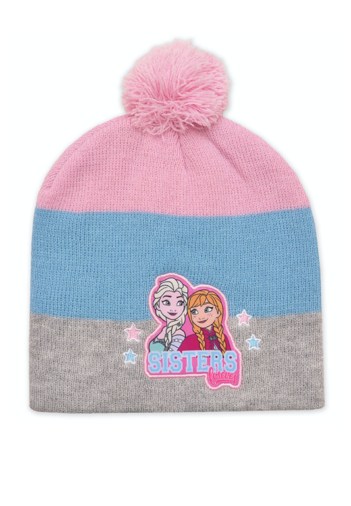 Die Eiskönigin Mädchen Winter Mütze Strickmütze Anna /& Elsa Disney Frozen