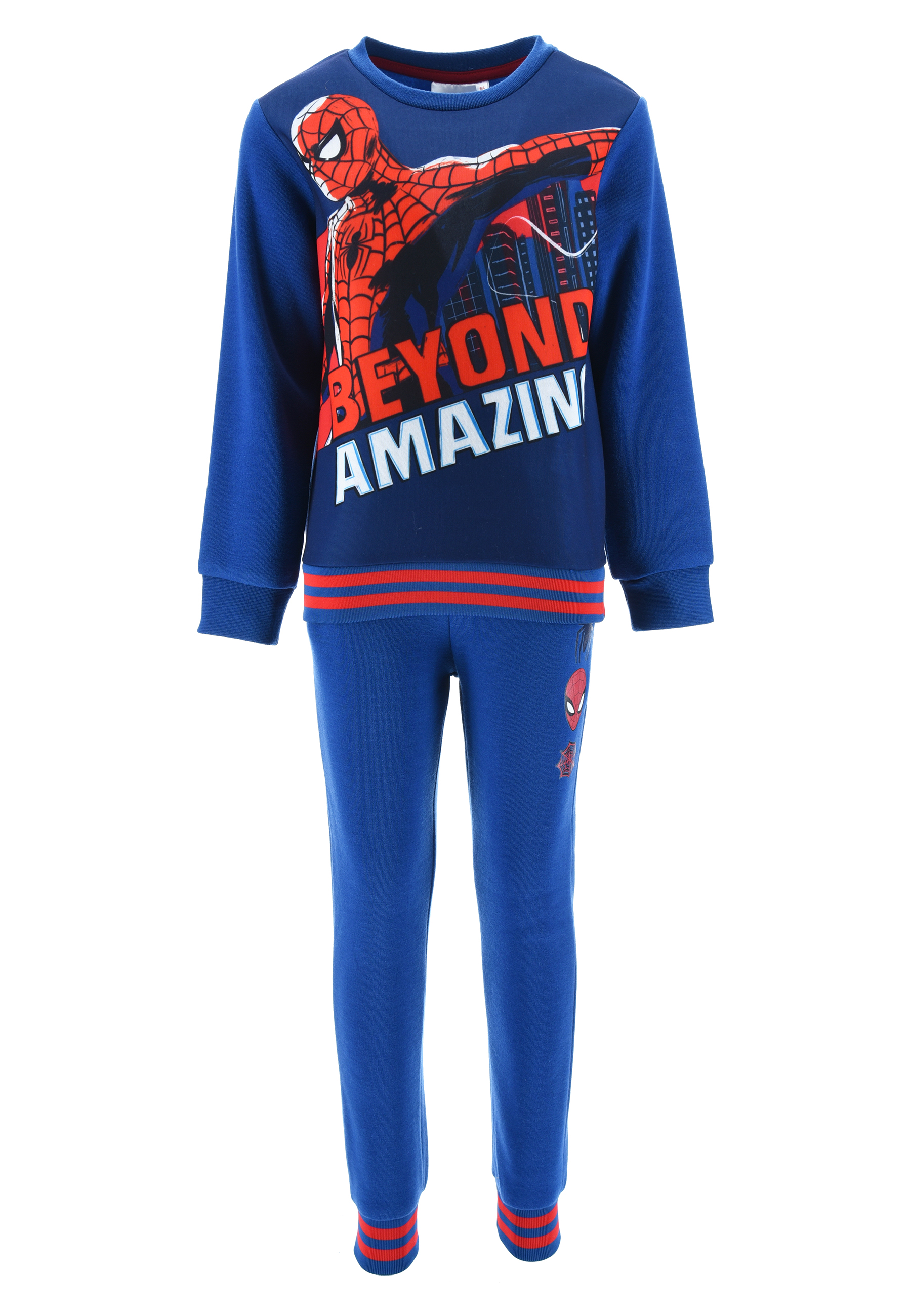 Spider-Man Kinder Jungen Sweat-Shirt mit Jogginghose Jogginganzug