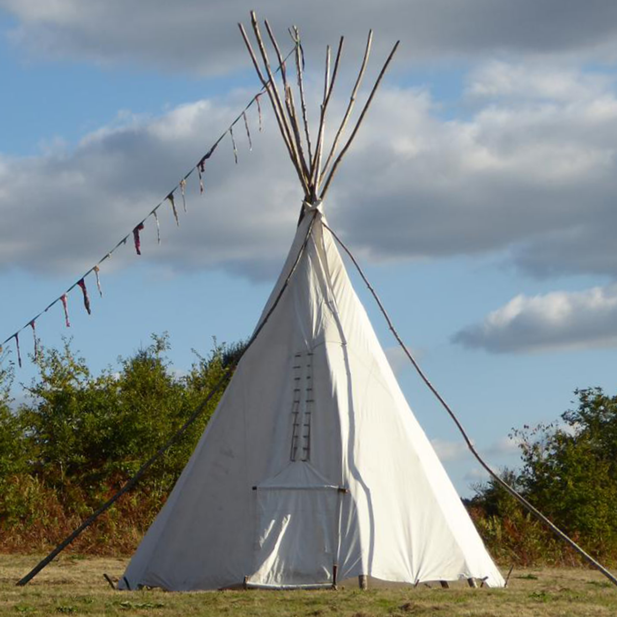 Tipi 420 g/m BW-PES Gr. 6/600 cm kpl. mit Lining | Seegler Outdoor