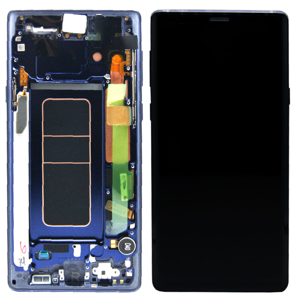 Samsung Display Lcd Complete Set Gh97 22269b Blue Ocean Blue For Galaxy Note 9 N960f New Plentyshop Lts