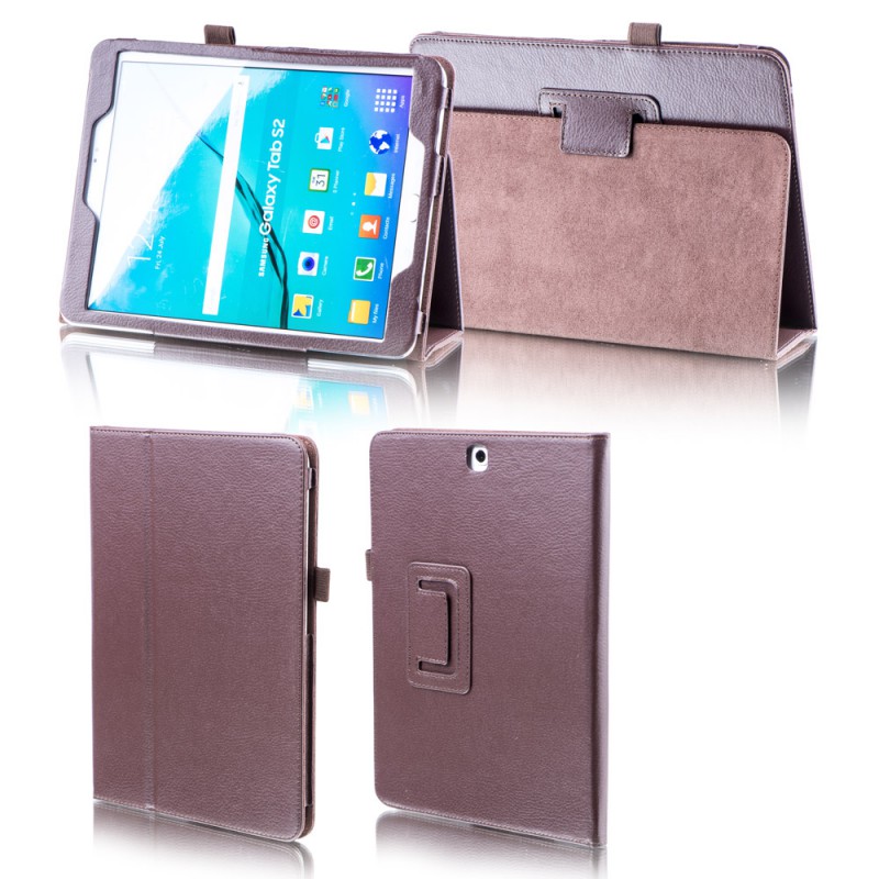 Aufstellbare Kunst-Leder Tasche für Tablet Etuis Hülle Cover Schutz Case Zubehör - Bild 17 von 21