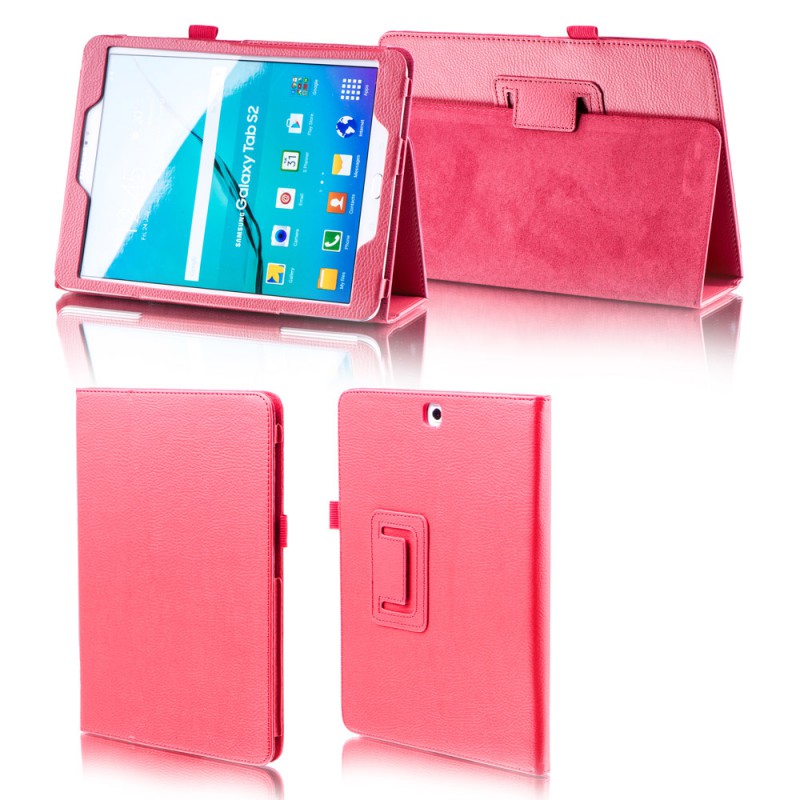 Aufstellbare Kunst-Leder Tasche für Tablet Etuis Hülle Cover Schutz Case Zubehör - Bild 14 von 21