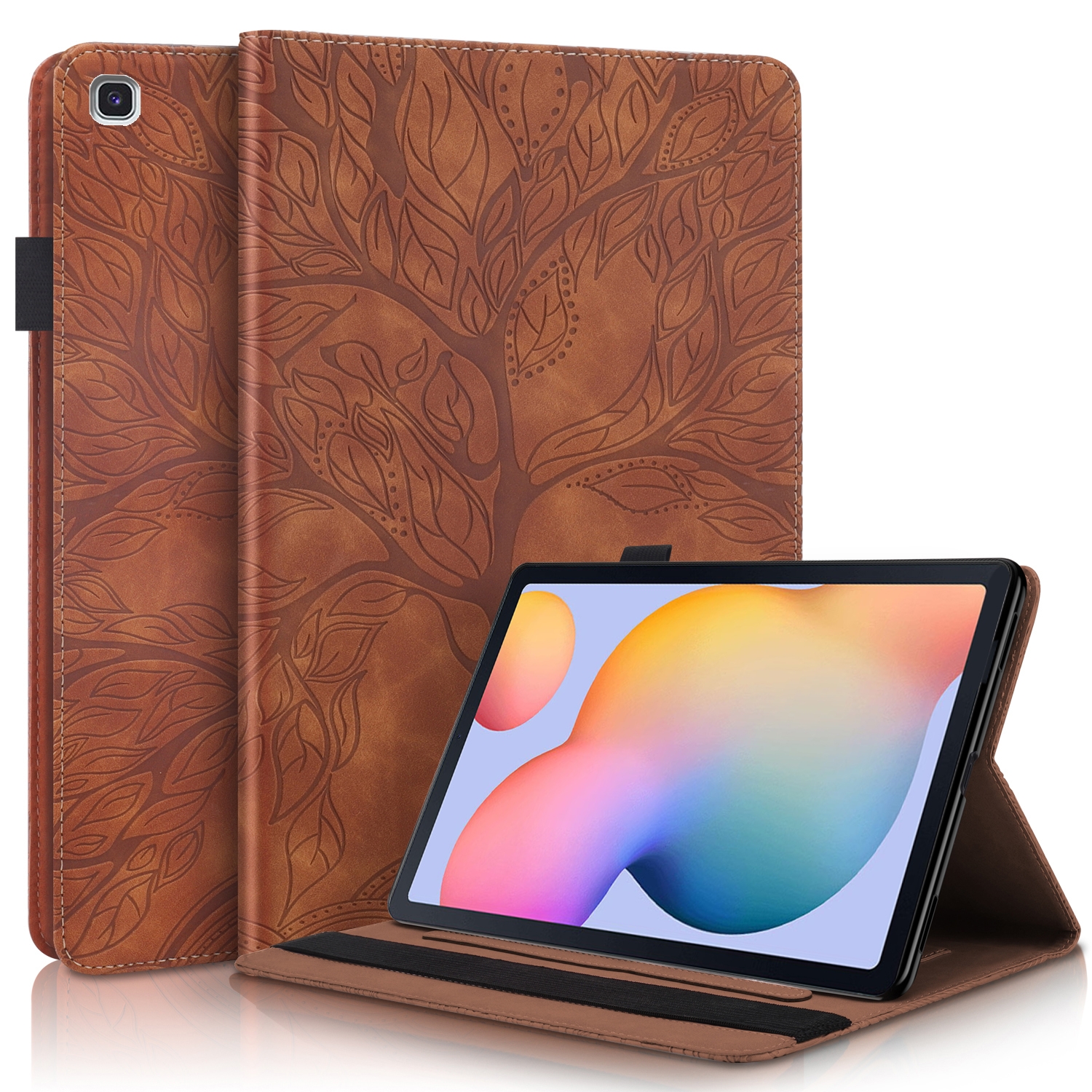 15% OFF by SUNSKY COUPON CODE: EDA0057008 for For Samsung Galaxy Tab A 10.5 / T590 Litchi Texture Leather Sucker Tablet Case(Purple)