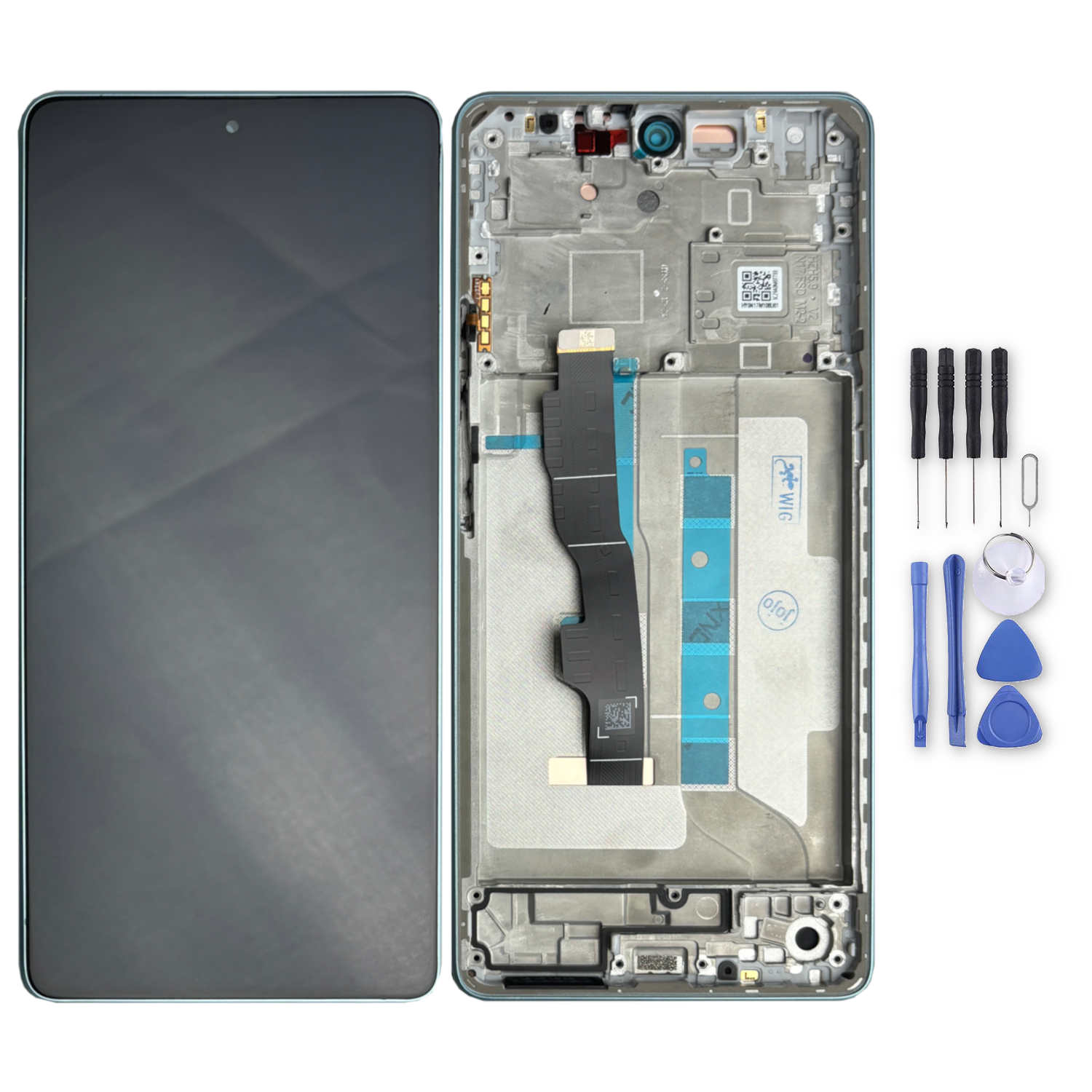Für Xiaomi Redmi Note 13 5G Display Full LCD mit Rahmen Einheit 